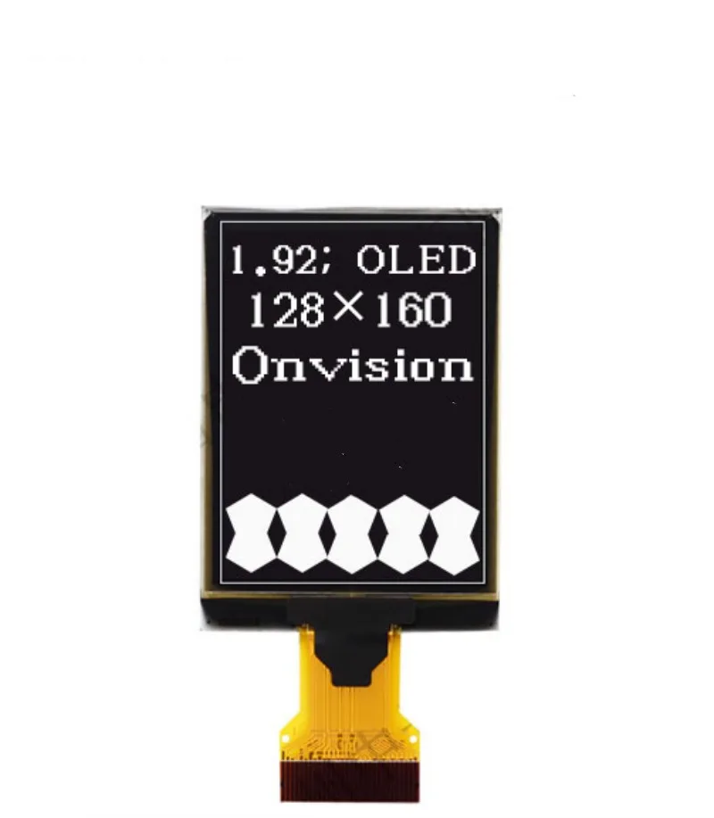 1,92-дюймовый OLED-дисплей с матричным ЖК-дисплеем 128x160 точек HD промышленный OLED-драйвер SH1108
