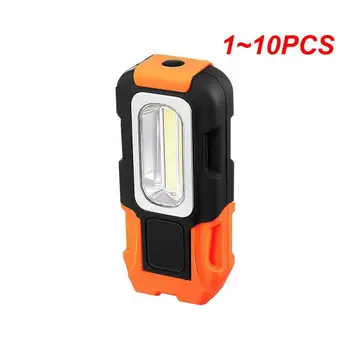 1-10 шт. светодиодный фонарик домашнего использования Магнитный светодиодный Многофункциональный для обслуживания автомобилей, походов, наружного осмотра, магнитный светильник 0