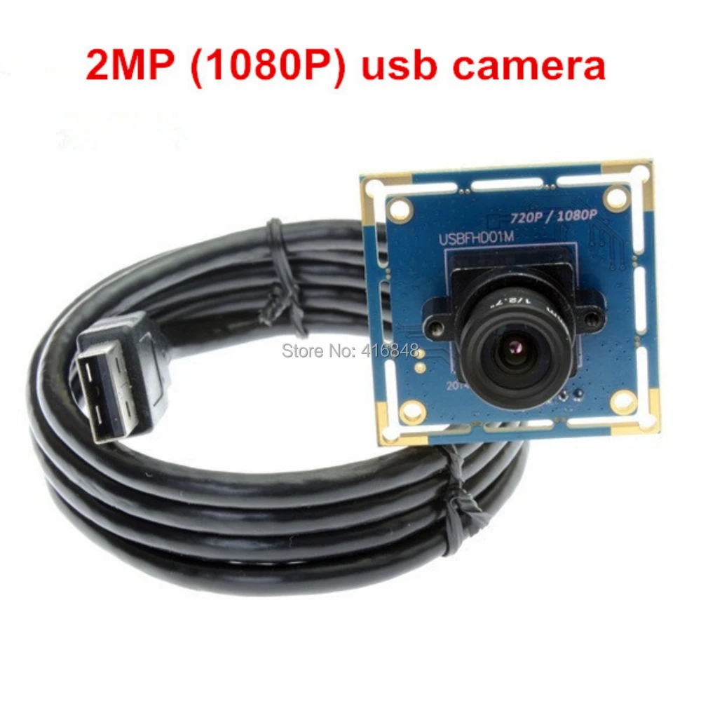 2 мегапикселя 1920Х1080 OV2710 камера Micro usb высокого разрешения Android Linux Windows камера видеонаблюдения usb