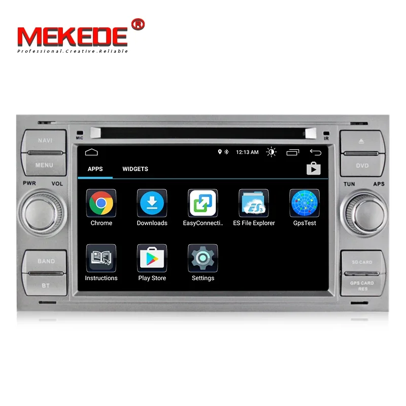 2Din Android 8.1 Автомобильный радиоприемник GPS навигационный Плеер для Ford Mondeo S-max Focus C-MAX Galaxy Fiesta с wifi bt obt