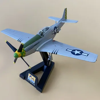 1:72 Военный Истребитель США P-51D Mustang 36300 Времен Второй Мировой Войны Модель Самолета Готовая Имитация Украшения Коллекция Игрушек Для Показа