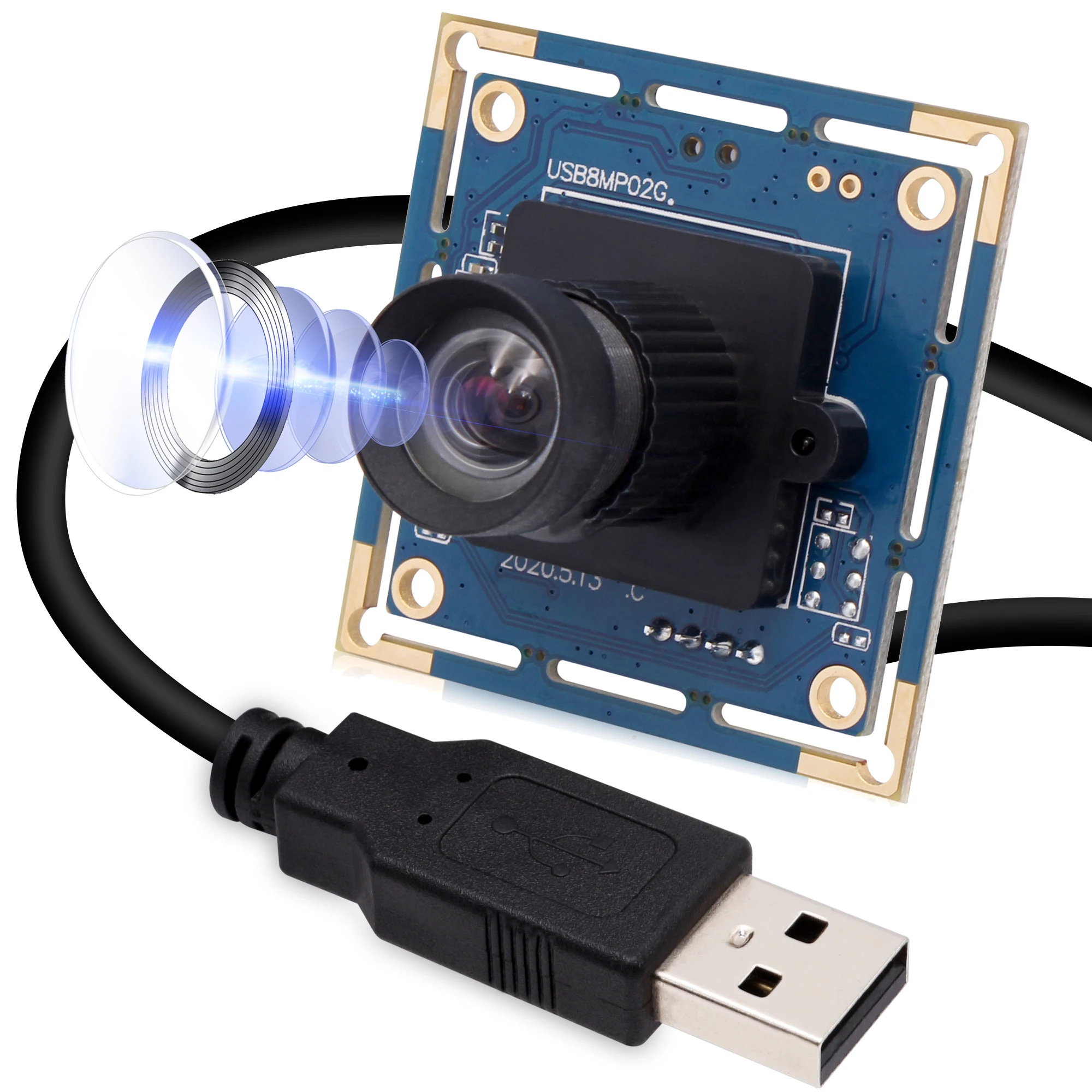 8-мегапиксельная Микро-цифровая Веб-камера SONY IMX179 USB 8MP hd Высокоскоростная плата Usb 2.0 CCTV Usb camera Board с объективом без искажений 75 градусов