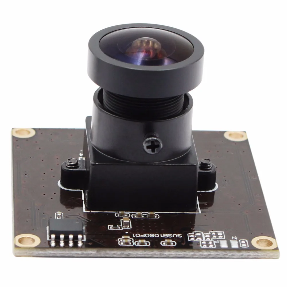 ELP 2.0 Мегапиксельная IMX291 Высокоскоростная Веб-камера USB 3.0 Fisheye с Широким Углом обзора UVC OTG Plug Play Без драйвера 1080P USB Модуль Камеры