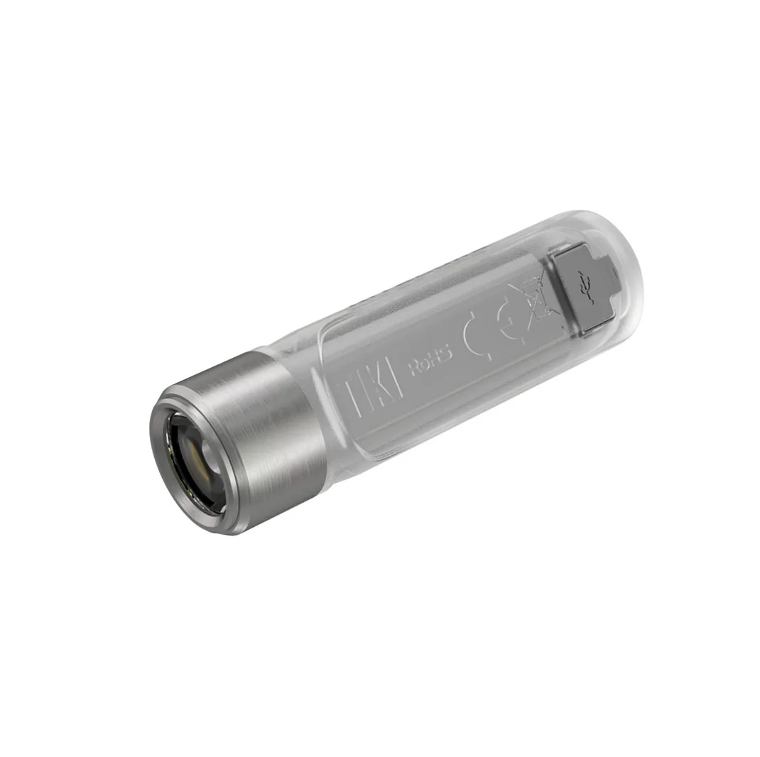 NITECORE TIKI LE 300 Люмен USB Перезаряжаемый Брелок Для Ключей Фонарик Факел LED