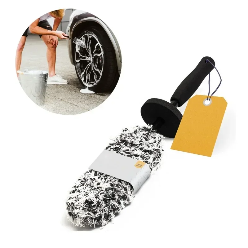 Автомобильные щетки для ступиц колес из ультратонкого волокна, средство для удаления пыли, тряпка для чистки, принадлежности для мойки автомобилей, чистящая щетка, щетки для шин.
