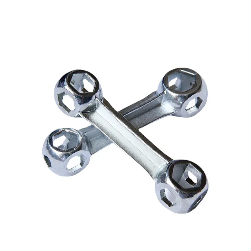 Гаечный ключ Универсальный Гаечный ключ с шестигранной втулкой 10 в 1 Мини Карманный портативный ручной инструмент для ремонта втулки для езды на велосипеде