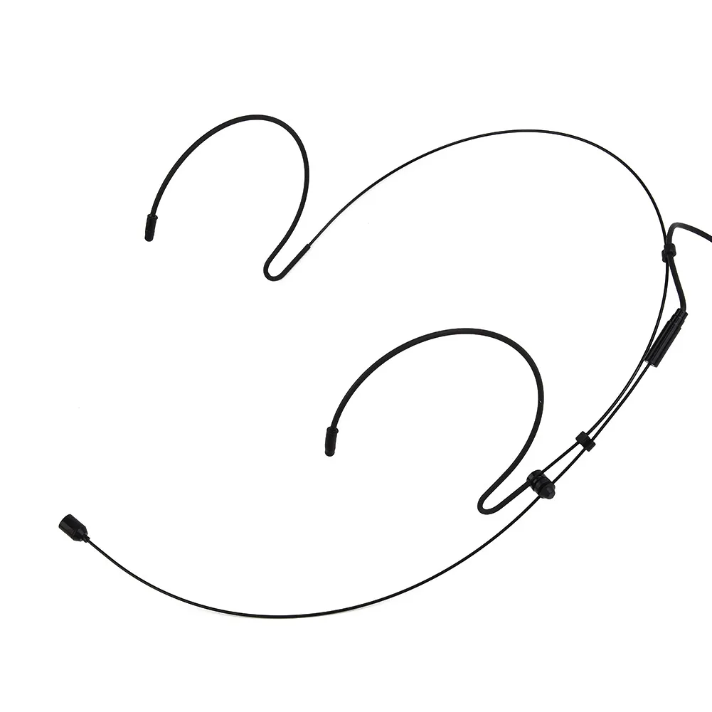 Двойной ушной крючок, микрофон для гарнитуры, Всенаправленный конденсаторный картриджный микрофон для Sennheiser для беспроводной связи