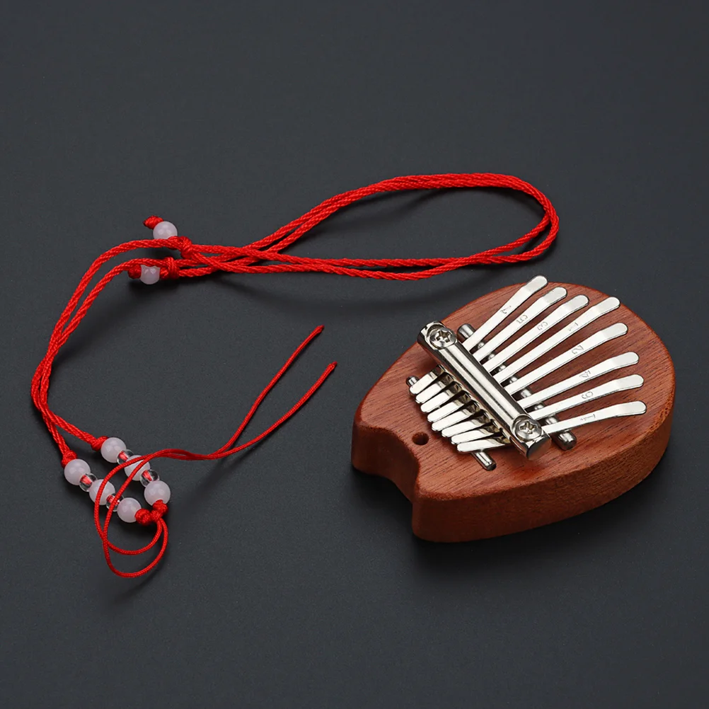 Деревянный инструмент Калимба, портативное пианино для пальцев, пианино для большого пальца, Маленькое пианино для большого пальца 0
