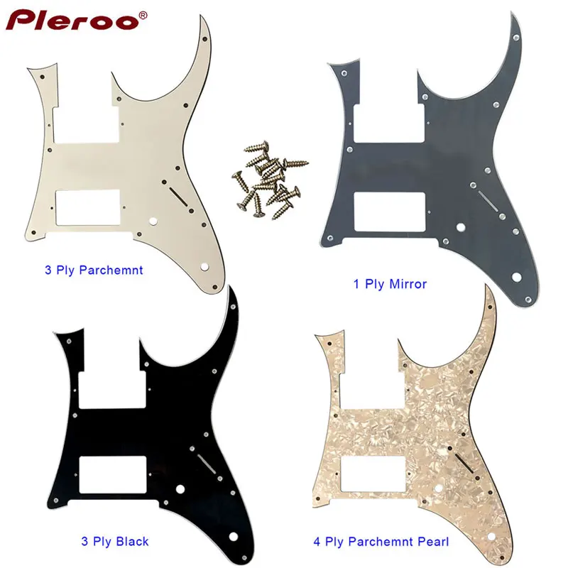 Запасные части для электрогитары Pleroo - Для Ibanez MIJ RG 750 Guitar Pickguard HH Humbucker Scratch Plate Многоцветный 0