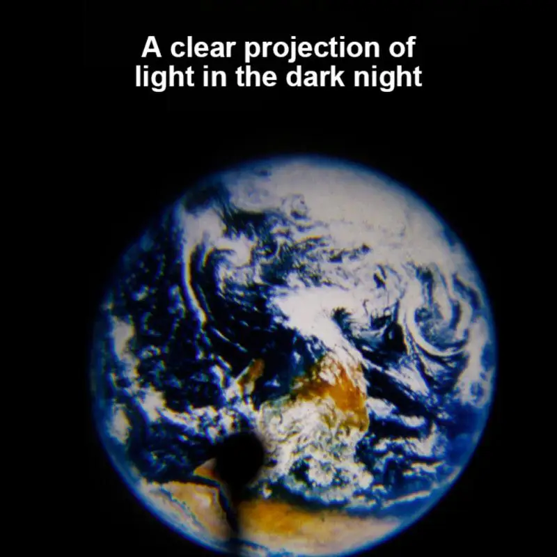 Звездный проектор 2 В 1 Проекционная лампа Земли и Луны Проектор Galaxy Light Фоновый атмосферный ночник для декора спальни