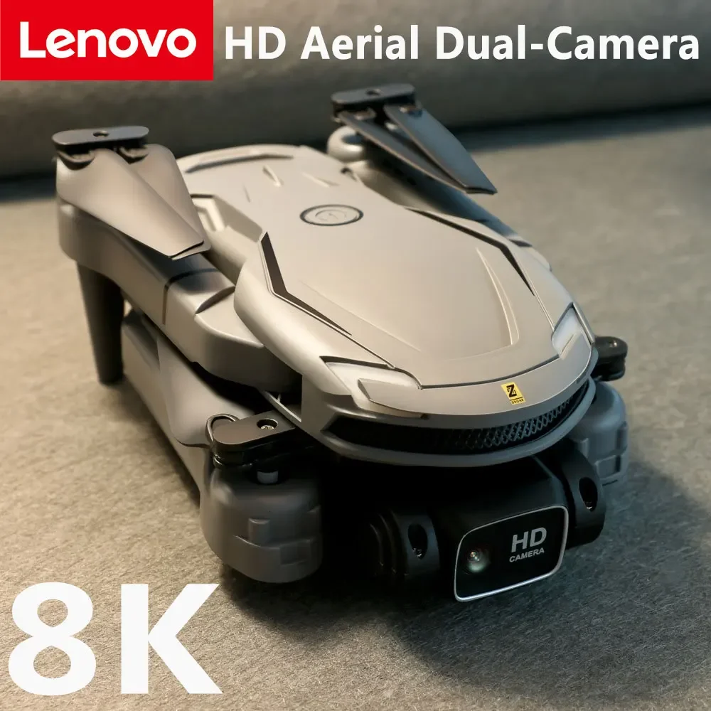Квадрокоптер Lenovo Original V88 Drone 8K с профессиональной HD-антенной, двухкамерный всенаправленный беспилотный летательный аппарат для обхода препятствий, 5000 м