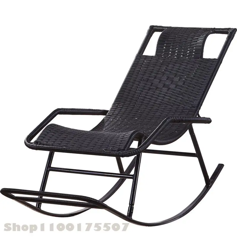 Кресло-качалка домашнее кресло для сна для взрослых, балкон, гостиная, ротанговое кресло, ленивое кресло для отдыха в помещении и на улице, кресло для отдыха пожилых людей