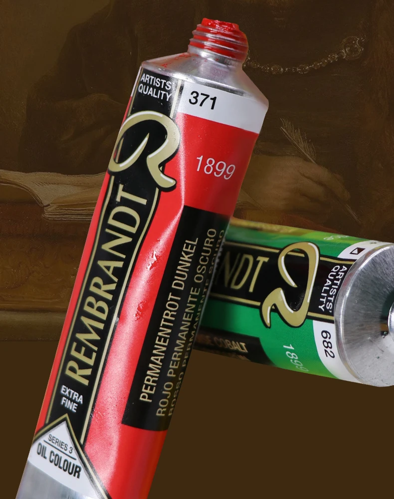 Масляная краска Rembrandt Extra-Fine Artists' Oil Color 40 мл, тюбик, очень чистые цвета, высочайшая стойкость. Масляные краски профессионального качества для художников.