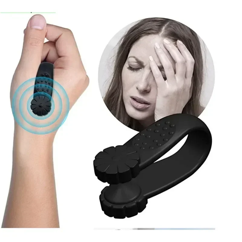 Массажер для суставов пальцев рук, носимый массажер для точечного массажа, снимающий головную боль, снимающий напряжение, массажный зажим для головы, средство от мигрени