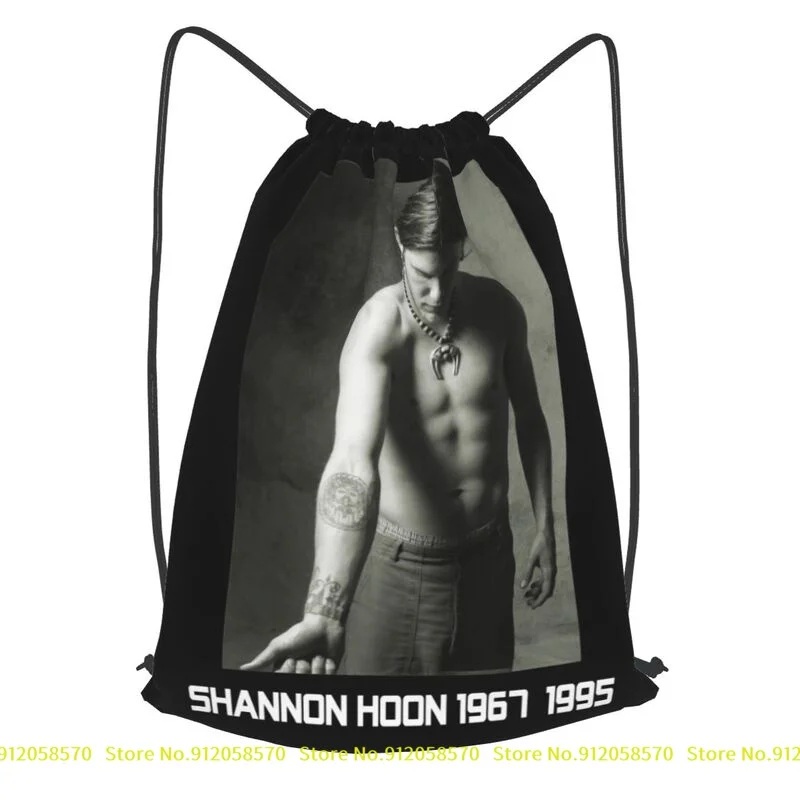Музыкант рок-группы Shannon Hoon Blind Melon, рюкзак на шнурке, новейшая тренировочная сумка для хранения, школьная спортивная сумка, спортивная сумка