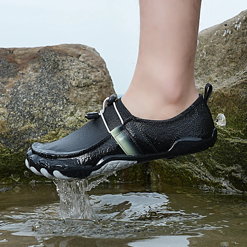 Новая мужская Обувь для Босоножек, Быстросохнущие Водные Кроссовки, Женская Дышащая Обувь Для Рыбалки, Летние Пляжные Нескользящие Носки Для Плавания