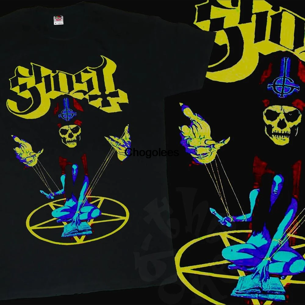 Новая футболка с принтом DTG GHOST B.C. Шведской рок-группы Heavy DoomMetal Bandsizes SMLXL2XL3XL4XL5XL6XL7XL