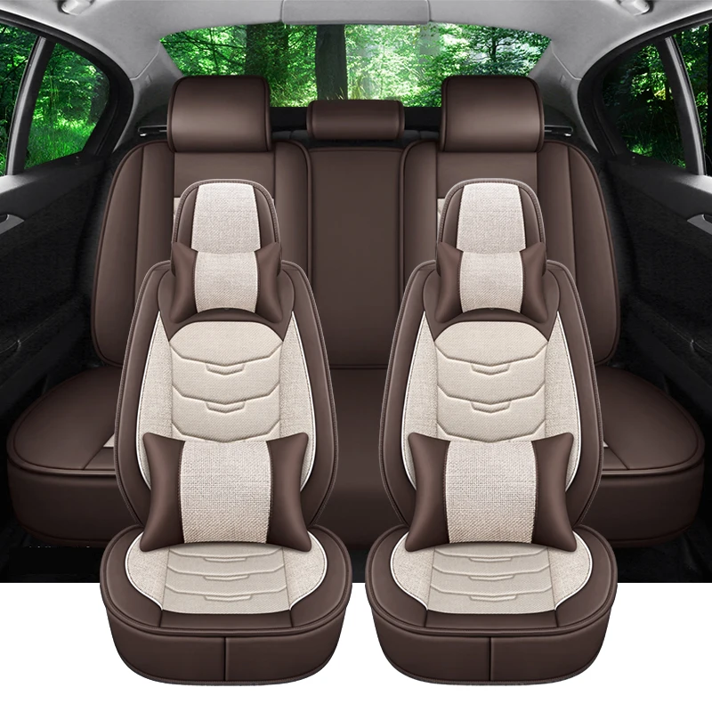 Полный Комплект Универсальных Чехлов Для Автокресел Seat Altea XL Mercedes W212 Toyota Corolla E150 Hyundai HB20 Защита Салона Автомобиля