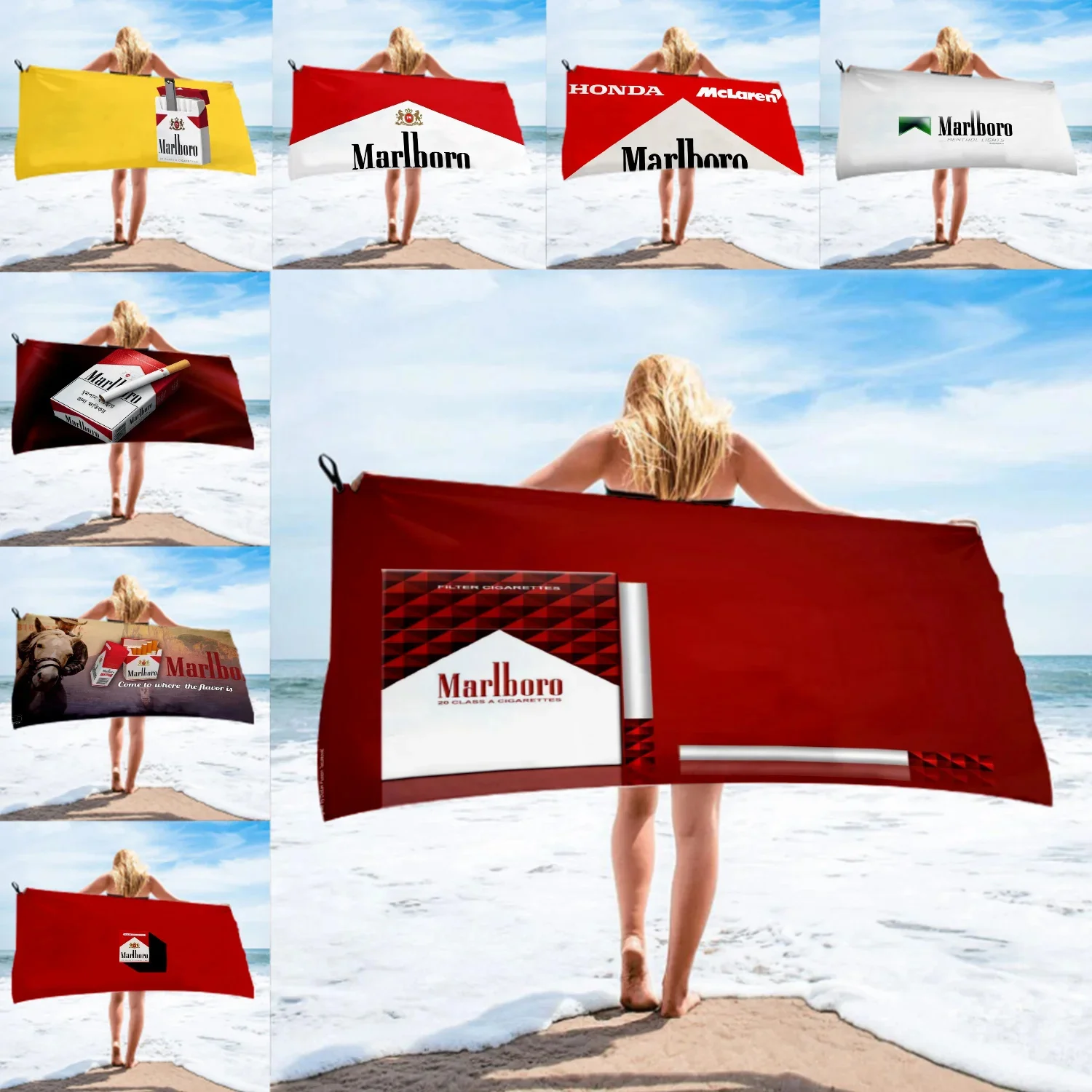 сигарета marlboros Банное полотенце из микрофибры пляжное полотенце женская длинная юбка с шелковым принтом, завернутое в бикини, покрытое солнцезащитным одеялом