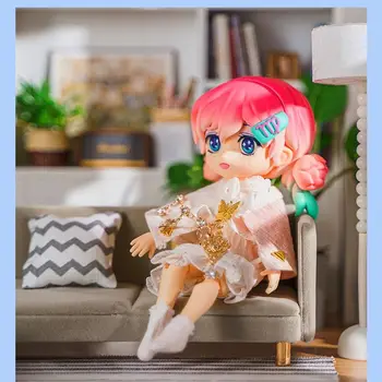 10 стилей, Молочно-белая кукла Ymy, аксессуары для игрушек, сделай сам, замена лица без макияжа для куклы Obitsu 22, Obitsu 24 1