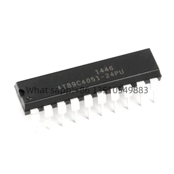10 шт./лот AT89C4051-24PU DIP-20 8-битный микроконтроллер -MCU AT89C4051 Интегральная схема