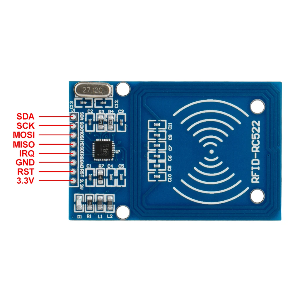 MFRC-522 RC-522 RC522 Антенна RFID IC Беспроводной Модуль Для Arduino IC КЛЮЧ SPI Писатель Считыватель IC Карты Бесконтактный Модуль 1