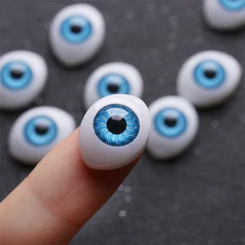 20шт Забавных пластиковых кукольных защитных глаз Имитация изготовления кукольных глаз для игрушек-животных Изготовление кукольных глаз Динозавра Игрушки для животных