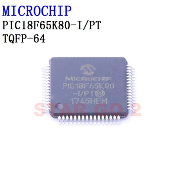 2PCSx Микроконтроллер PIC18F65K80-I/PT TQFP-64 с микросхемой MICROCHIP