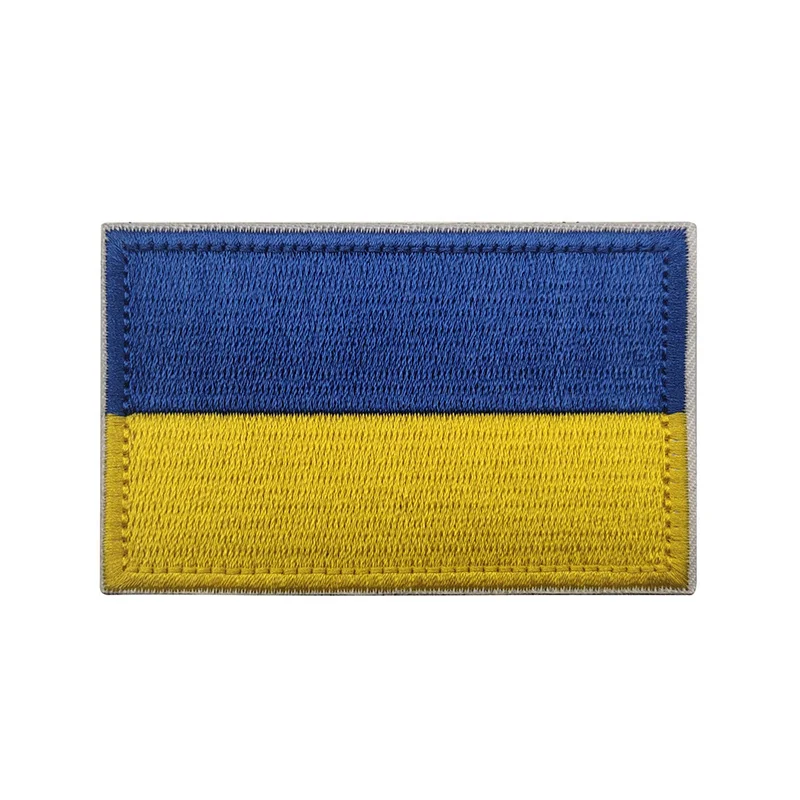 Нашивки с вышивкой Украины, значок в форме щита с национальным гербом Украины, тактический флаг Украины для рюкзака 2