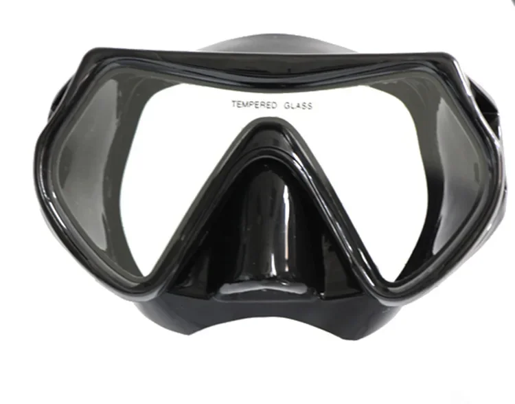 Очки для дайвинга для взрослых, маски для подводного плавания, плавательные очки из закаленного стекла с большим полем зрения, снаряжение для легкого дайвинга 2