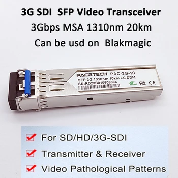 3G-SDI SD-SDI HD-SDI HDMI SFP 10/20 км Волоконно-Оптический Модуль Трансивера Blackmaic AVMATRIX Design BMD Yellobrik