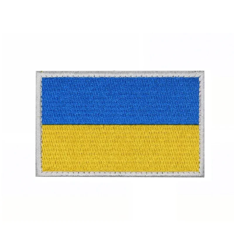 Нашивки с вышивкой Украины, значок в форме щита с национальным гербом Украины, тактический флаг Украины для рюкзака 3