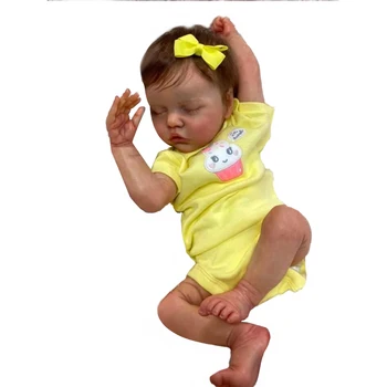45 см Коллекционные Художественные Куклы Рождественский Подарок 3D Готовые Куклы-Реборны для детей Детские Игрушки Игровой Дом Игрушка Развлечение для детей
