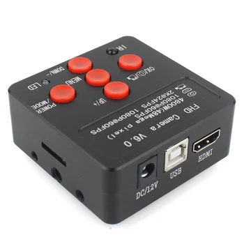 48MP 2K 1080P HDMI USB Промышленный Видео Цифровой Микроскоп Камера 130X Zoom C Mount Объектив Для Ремонта Печатных Плат Телефона Инструменты Для Пайки 5
