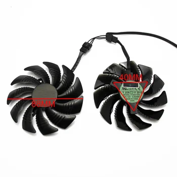 4шт 88-мм Вентилятор Видеокарты GPU Cooler для REDEON AORUS RX580/570 GIGABYTE GV-RX570 AORUS GV-RX580AORUS 5