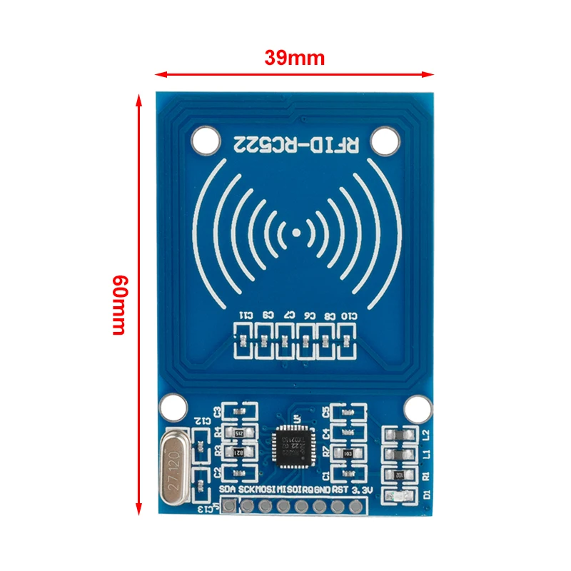 MFRC-522 RC-522 RC522 Антенна RFID IC Беспроводной Модуль Для Arduino IC КЛЮЧ SPI Писатель Считыватель IC Карты Бесконтактный Модуль 5