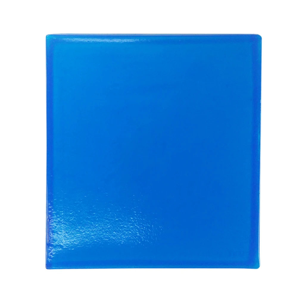 Гелевая прокладка для сиденья мотоцикла Амортизирующий коврик Удобная Мягкая подушка Синий MGO3 5