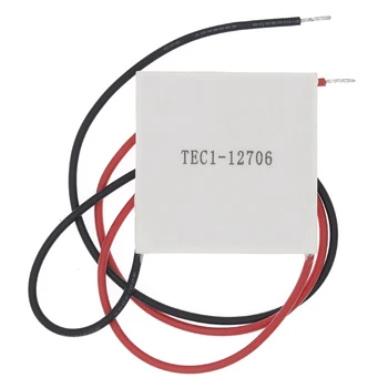 60шт 100% Новый по самой дешевой цене TEC1 12706 TEC 1 12706 57,2 Вт 15,2 В Термоэлектрический охладитель TEC Пельтье (TEC1-12706)