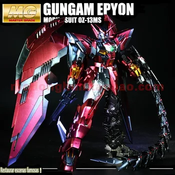 BANDAI MG 1/100 унции-13 МС Версия Gundam Epyon EW с металлической раскраской Вплоть до фигурки дьявола Гандама