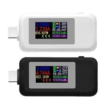 KWS-1902C USB-тестер Type-C 0-5A 4-30V для измерения напряжения и тока кабелей usb-c