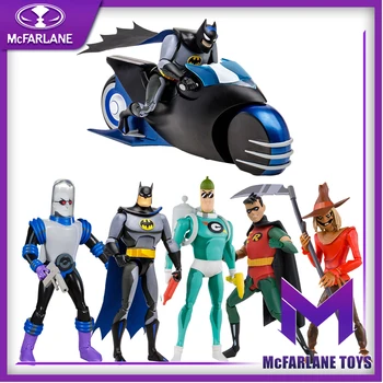 McFarlane Toys МУЛЬТСЕРИАЛ BUILD Batman Пугало Замороженный Человек Робин Спайс Кинг Серия DC Multiverse 7 