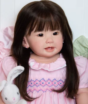 NPK 28Inch Teegan Reborn Doll kit Реалистичные виниловые Незаконченные части Куклы Свежего цвета