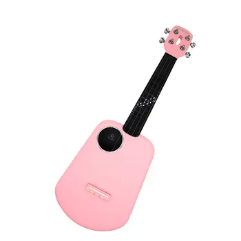 Populele 2 23-дюймовая умная гитара Гавайская гитара LED Bluetooth 4 струны Гавайская гитара с подключением к телефону IOS Android
