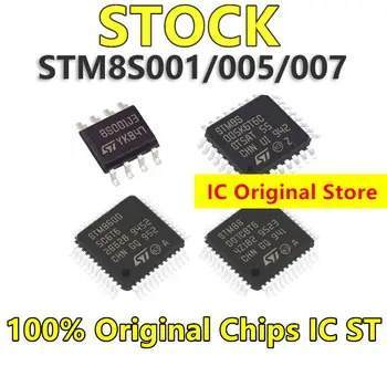 STM8S001J3M3 Оригинальный чип STM8S003F3P6 K3T6 F3U6 STM8S005K6T6 C6T6 STM8S007C8T6 микроконтроллер STM8S