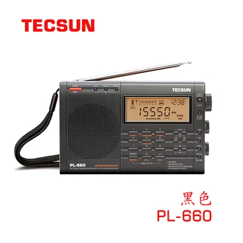 Tecsun PL-660 Airband Radio Высокочувствительный Приемник FM/MW/SW/LW Цифровой Тюнинг Стерео с Громким Звуком Широкий Прием 0
