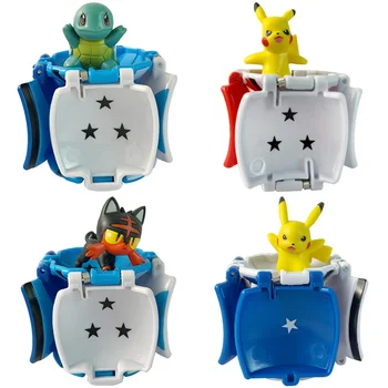 Tomy Pokemon Elf Ball Pikachu Pokeball Pocket Monster Вариант игрушки Фигурка Модель go boy детский набор Детская игра Косплей подарок
