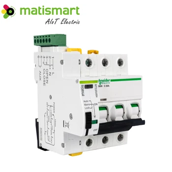 Автоматическое повторное включение Matismart MT53RANix с управлением сухим контактом в сочетании с автоматическим выключателем 3P 2