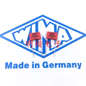 Бесплатная доставка 10шт/30шт WIMA Германия конденсатор MKS4 100V 0.01МКФ 100V 103 10NF P = 7.5 мм