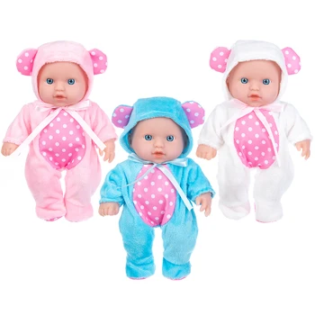 Виниловые куклы для новорожденных, детские принадлежности для игр для малышей