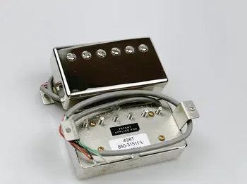 Гитарные звукосниматели Alnico 5 Gib 498R 498T Набор звукоснимателей Хамбакер Никель для электрогитары GIB 2